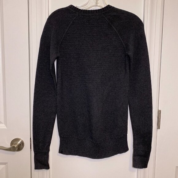 Lululemon Reversible Still Lotus Sweater Gray XS - Picture 7 of 14